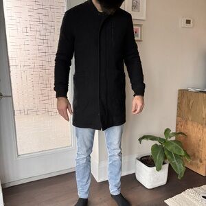 Zara Quilted Black Jacket